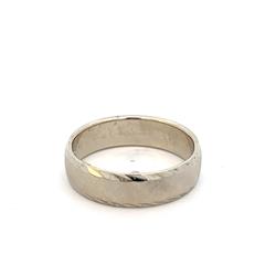 14K White Gold Ring 6.42g Size:10.5